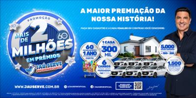 Celebramos nossos 60 anos com a maior promoção de nossa história