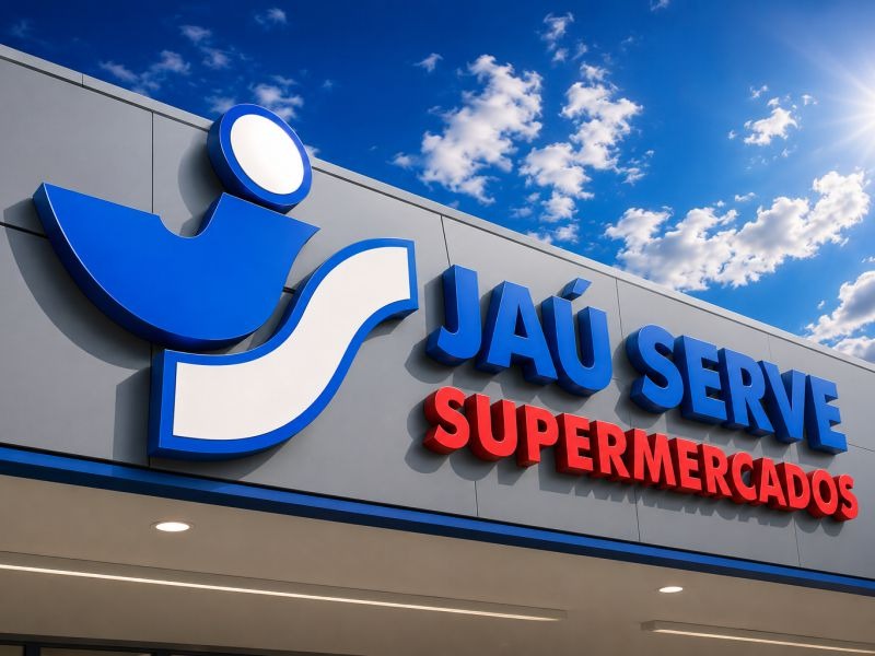 Fachada Jaú Serve Supermercados